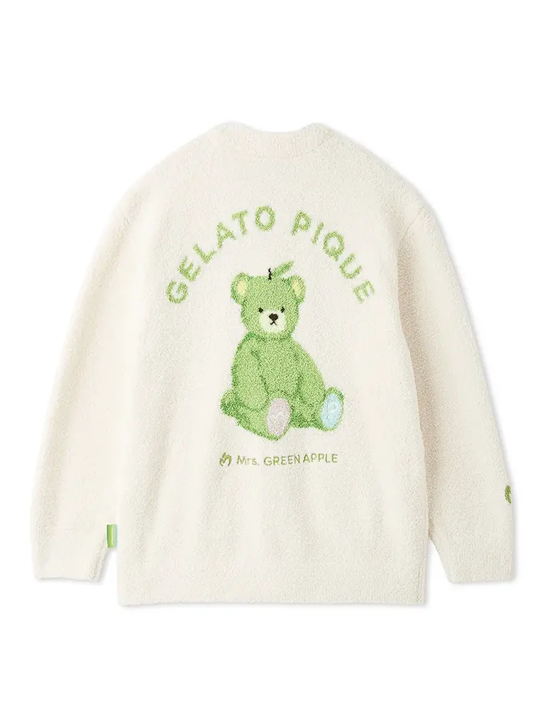【gelato pique (ジェラート ピケ)】「Mrs. GREEN APPLE」と初コラボレーション！青リンゴモチーフのベアを主役にしたルームウェアや雑貨を10月20日(火)より発売 画像 18