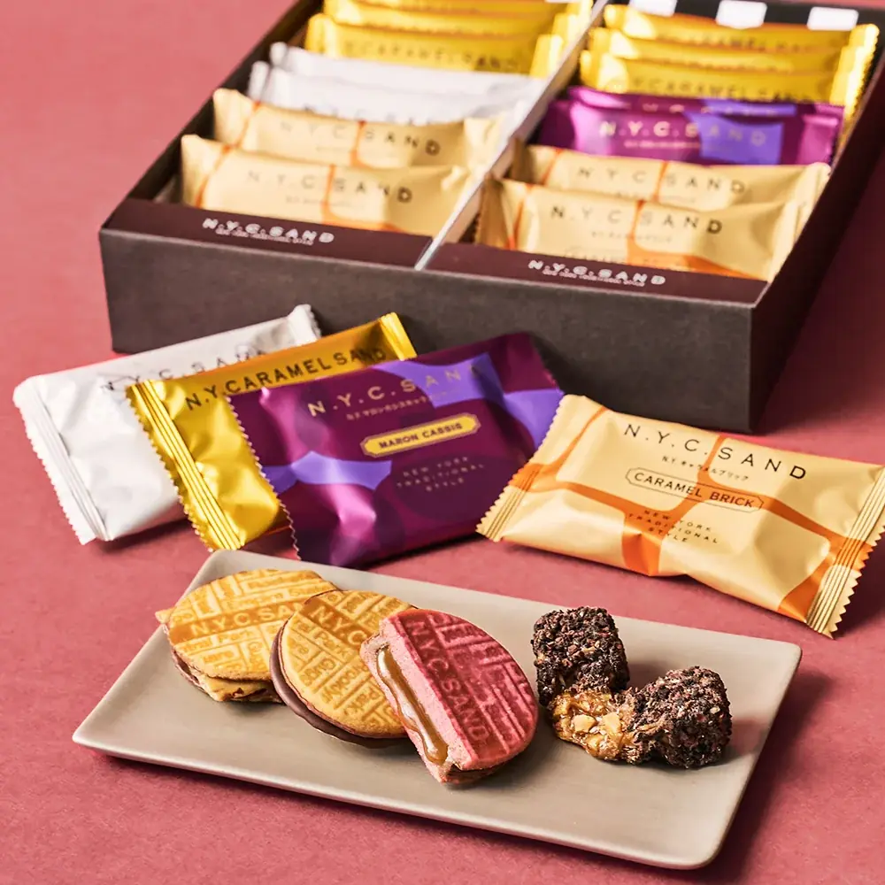 とろとろキャラメルで人気の〈N.Y.C.SAND〉が大丸札幌店に再登場！「N.Y.マロンカシスキャラメルサンド」も数量限定販売 画像 3