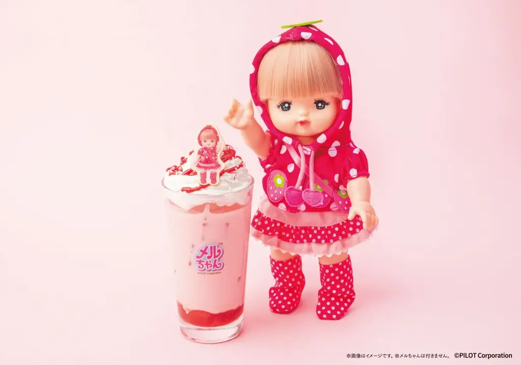 かわいいピンクの世界につつまれて特別なカフェタイムを☆「メルちゃん　コラボレーションカフェ」東京（吉祥寺）・神奈川（川崎）で期間限定オープン！ 画像 5
