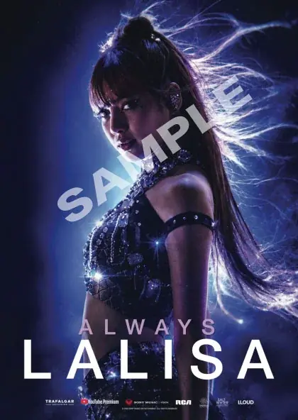 BLACKPINKのLISA初のドキュメンタリー映画『ALWAYS LALISA』10/12(月)、14(水)、17(土)の3日間限定で劇場公開に。劇場鑑賞者に入場プレゼントの実施が決定！ 画像 2