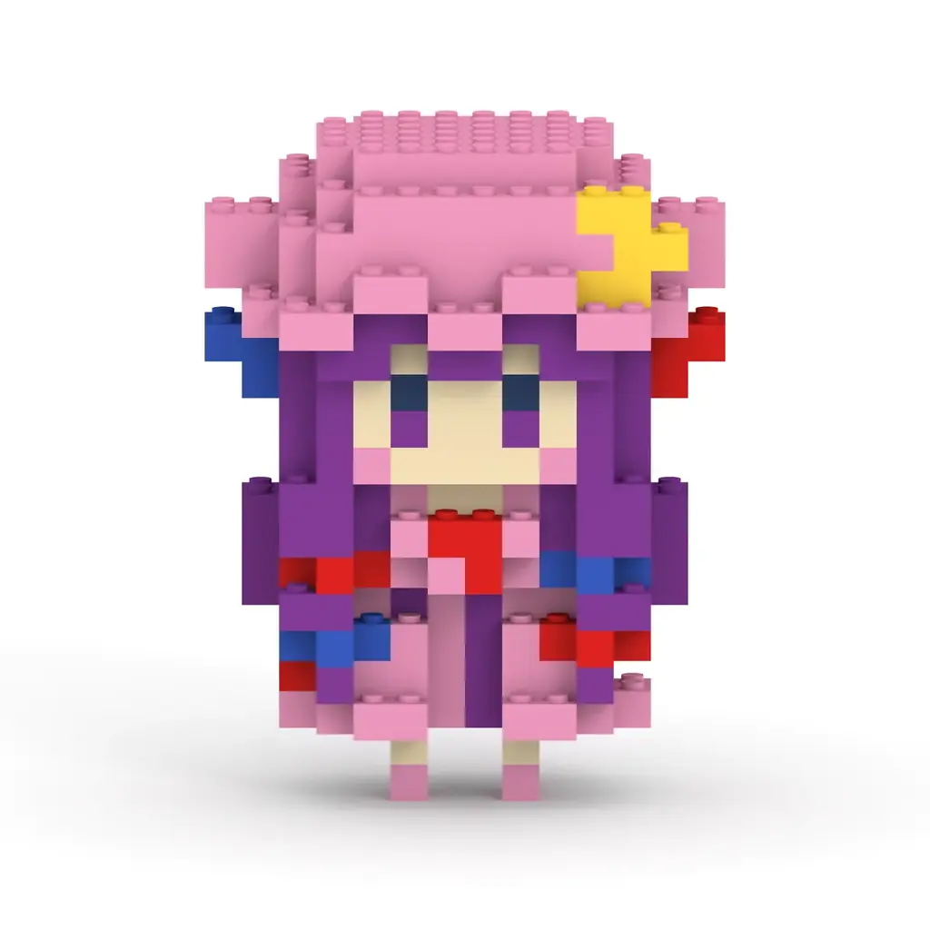 『東方Project』×ミタクルブロック第三弾！ルーミア、チルノ、紅美鈴、パチュリー・ノーレッジが新たにミタクルブロックで立体化！ 画像 13