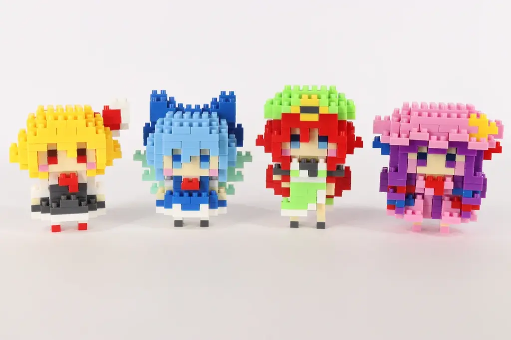 『東方Project』×ミタクルブロック第三弾！ルーミア、チルノ、紅美鈴、パチュリー・ノーレッジが新たにミタクルブロックで立体化！ 画像 2