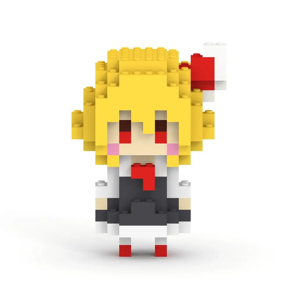 『東方Project』×ミタクルブロック第三弾！ルーミア、チルノ、紅美鈴、パチュリー・ノーレッジが新たにミタクルブロックで立体化！ 画像 7