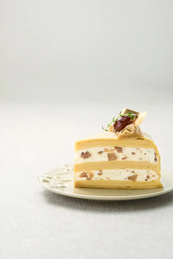 【Buttery Cafe】フランス産発酵バターの「モンブランミルクレープ」「モンブラントースト」など、10月より期間限定の栗スイーツを新発売！ 画像 2