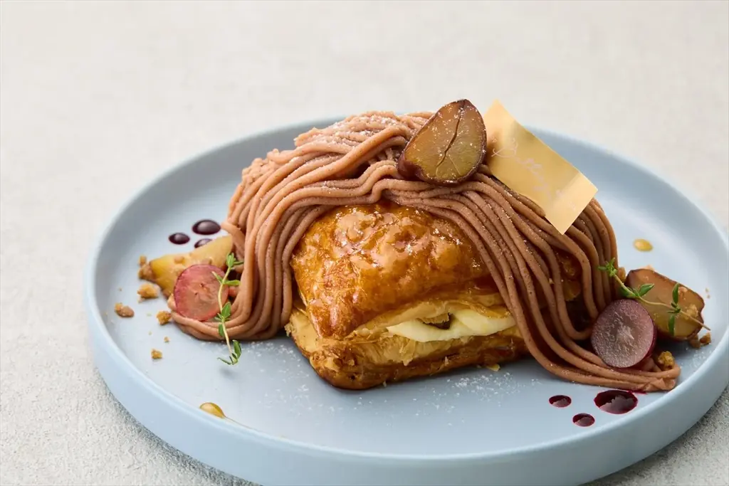 【Buttery Cafe】フランス産発酵バターの「モンブランミルクレープ」「モンブラントースト」など、10月より期間限定の栗スイーツを新発売！ 画像 4