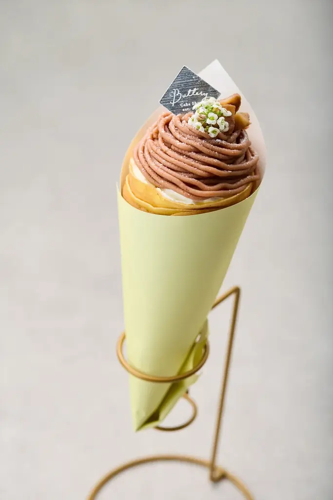 【Buttery Cafe】フランス産発酵バターの「モンブランミルクレープ」「モンブラントースト」など、10月より期間限定の栗スイーツを新発売！ 画像 6