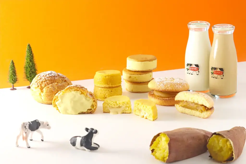 あさぎり牛乳が10月に全国22カ所へ出店、秋限定スイートポテトも販売