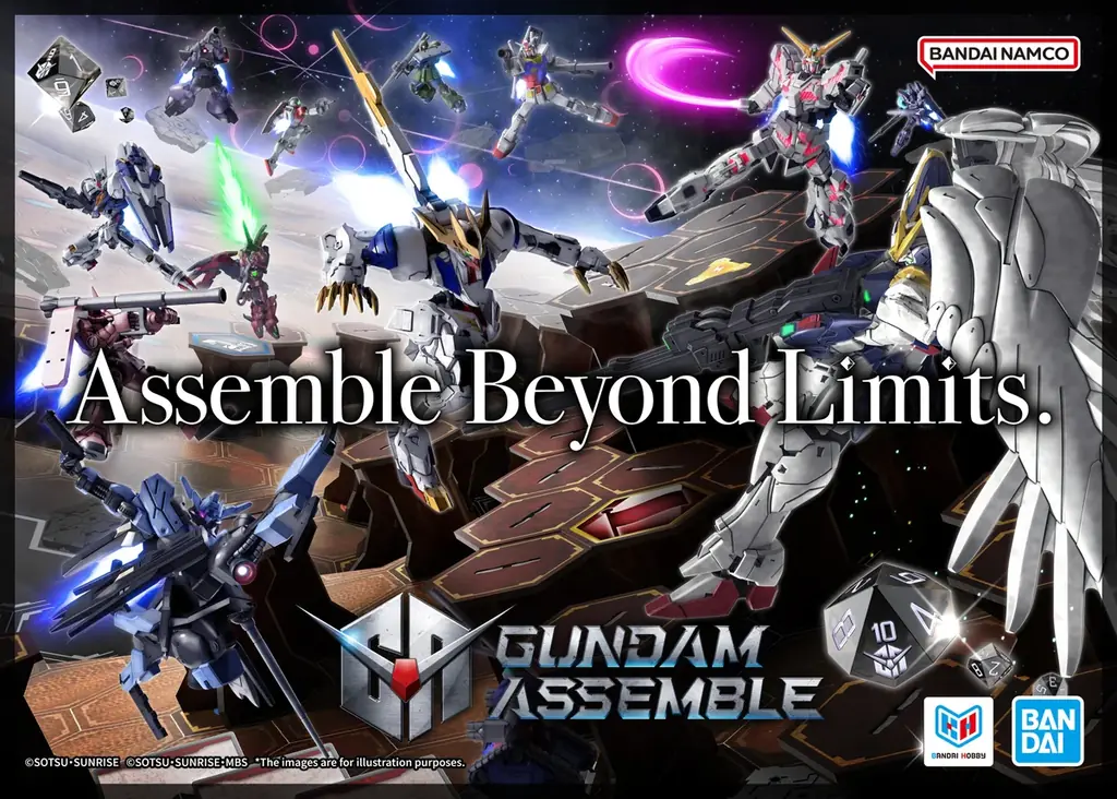ガンダムアッセンブル10月31日発売、約5cmガンプラで戦う新作ゲーム