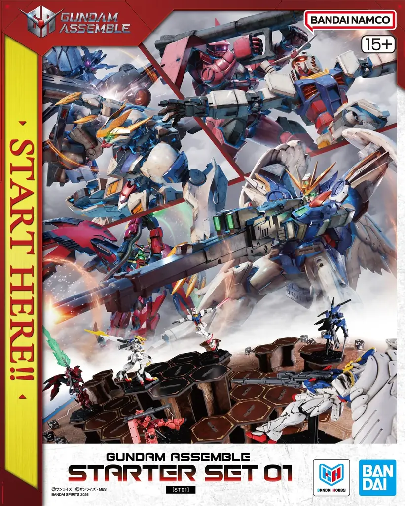 約5cmのガンプラで戦う、新作ミニチュアゲーム『GUNDAM ASSEMBLE』がいよいよ10月31日(土)に世界同時発売（※一部地域を除く）！ 画像 11