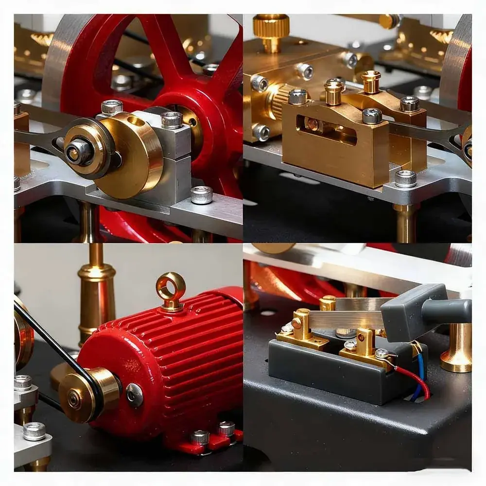 蒸気が回転を生み、灯りがともる。BLDB、RETROL「SE-03」定置式ミル蒸気エンジン・ボイラー組立キットを発売 画像 5