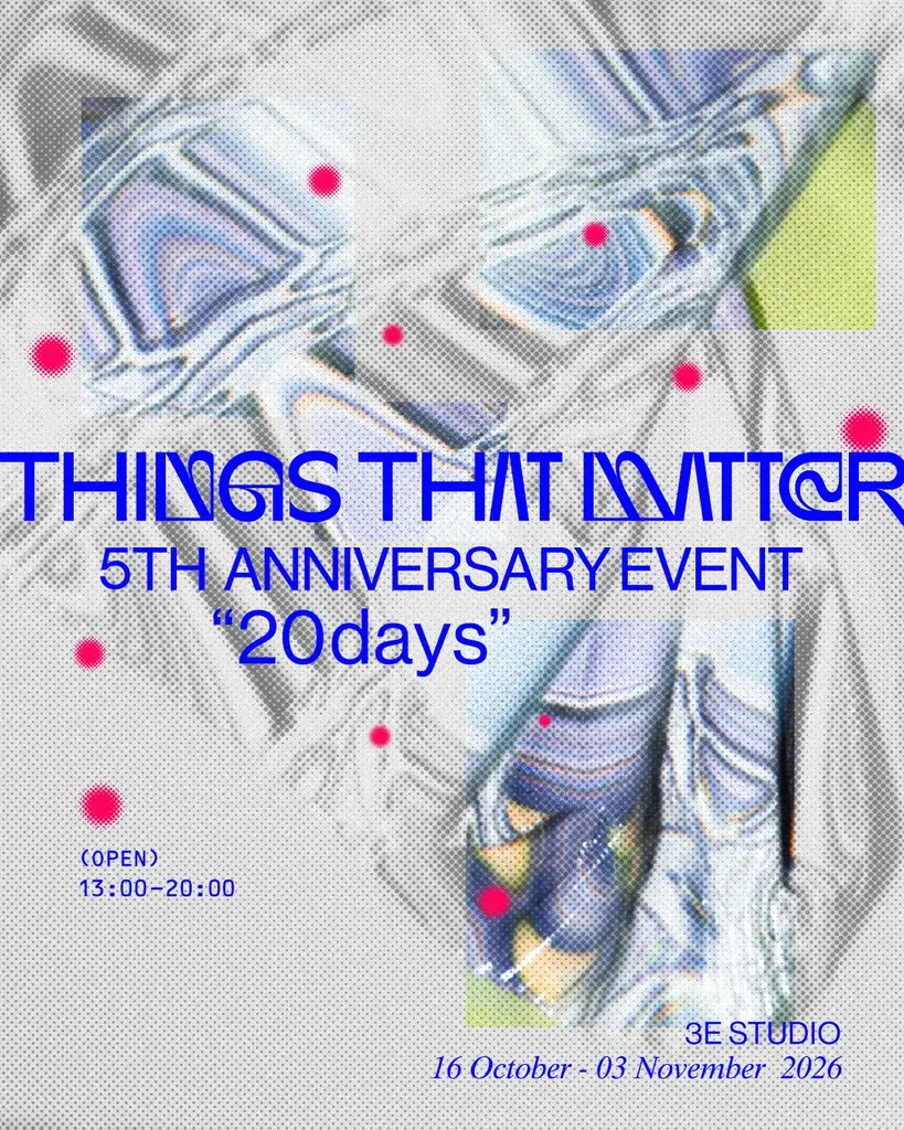 THINGS THAT MATTER、10月16日から青山で5周年イベント開催