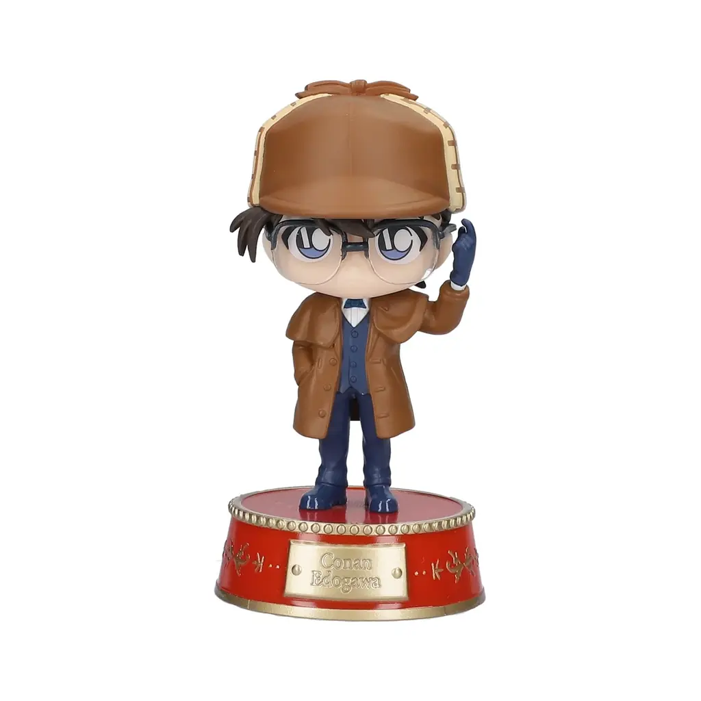 名探偵コナンプラザ描き下ろしのシャーロック・ホームズ風の衣装をまとったキャラクターたちがバブルヘッドドールになって登場！2026年10月8日(木)より東京キャラクターストリート会場にて先行販売開始 画像 2