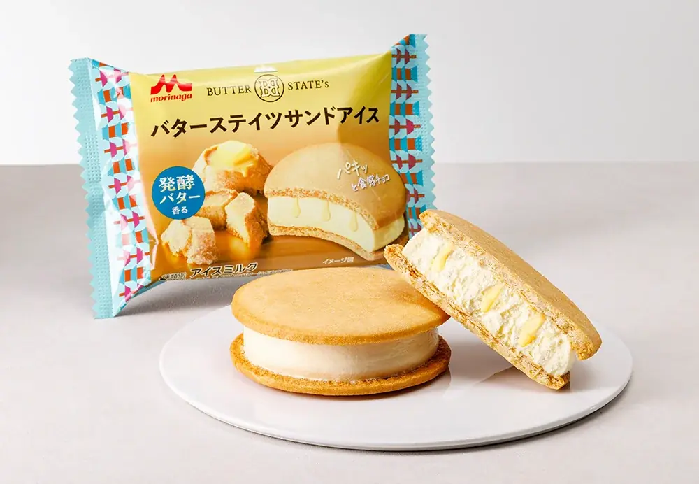 【セブン‐イレブン】バターステイツ監修。発酵バター香り立つ“ご褒美サンドアイス”が誕生！ 画像 4