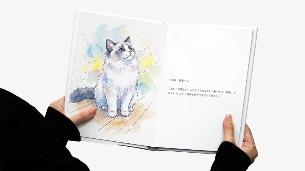 「うちの子が、絵本の主人公に」ペットの写真と思い出を送るだけで、世界に一つのオリジナル絵本が完成！『ぺっとっと』、10月5日販売開始 画像 1