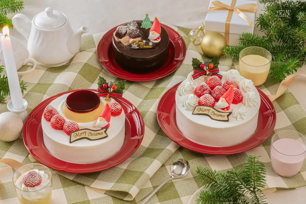 パステルのクリスマスケーキ2026、大きなプリンの新作と予約日程