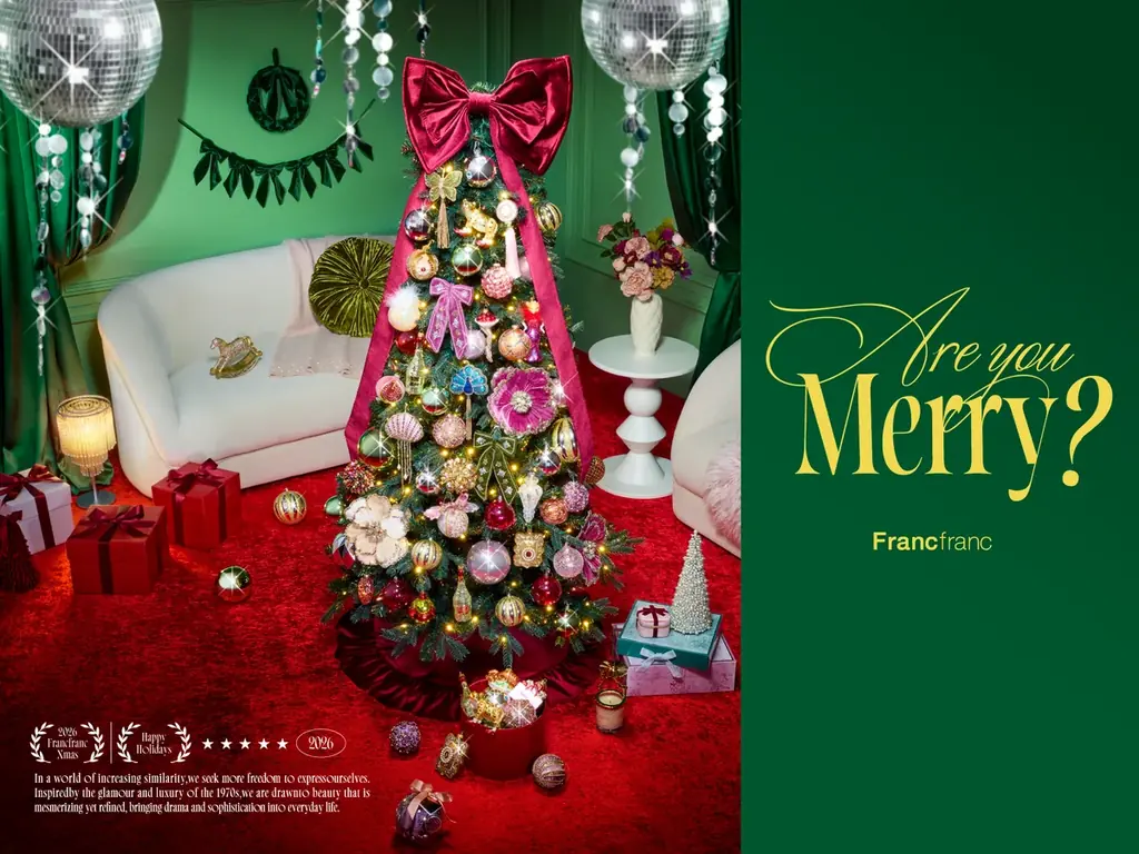 2026 Christmas News Vol.1「Are you Merry?」準備の時間から、自分らしい心高鳴るクリスマスへ。新作デコレーションアイテムが登場 画像 1