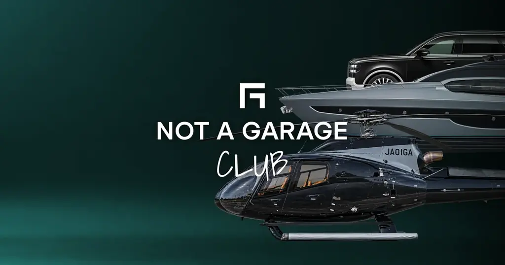 NOT A GARAGE CLUB開始、月額19.8万円で陸海空を利用