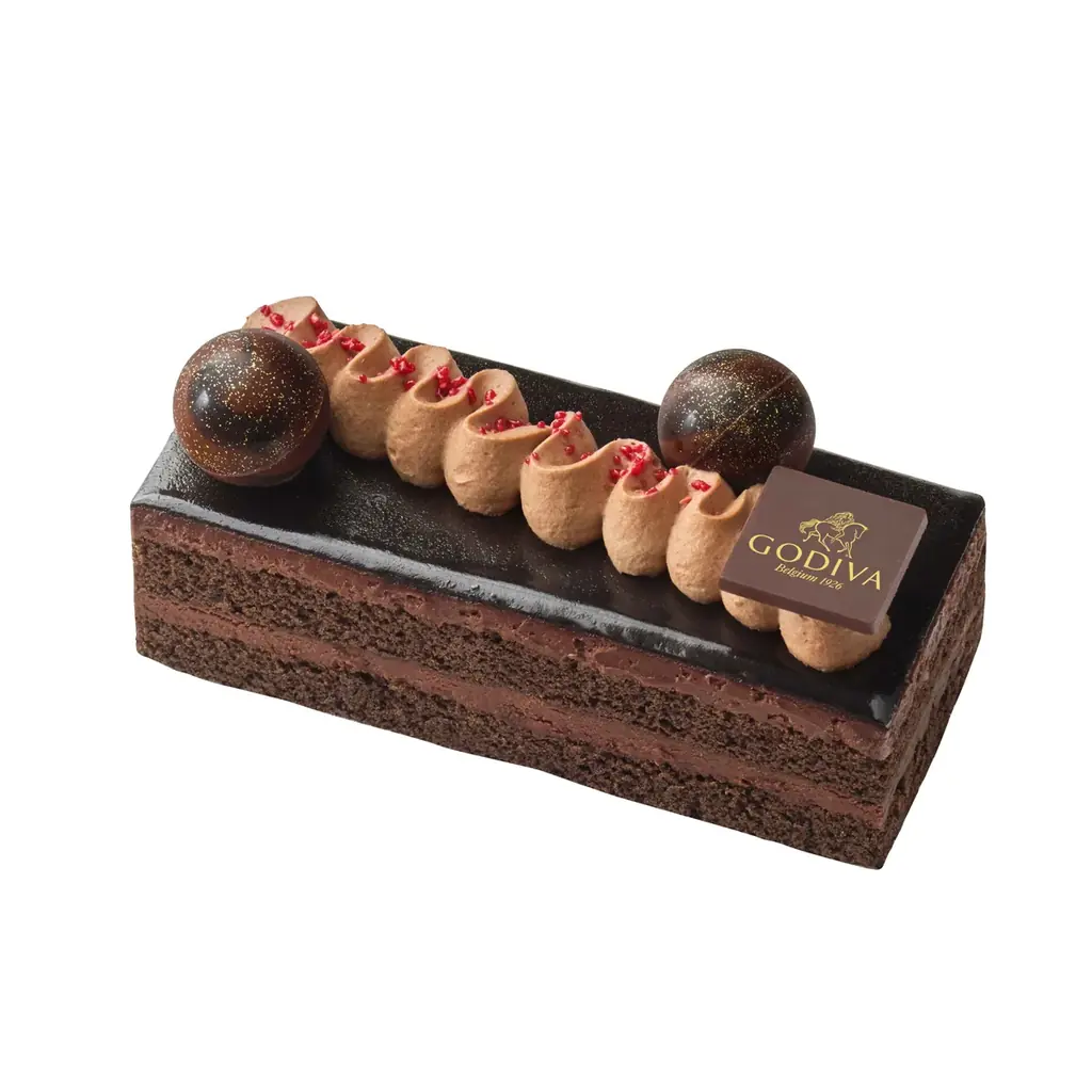 濃厚でリッチな味わいのクリスマスケーキが新登場！「ゴディバ ル グランド ショコラ ケーキ」 画像 2