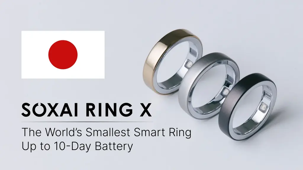 SOXAI RING X、Kickstarterで72時間に1億円突破　幅5.19mmの日本製スマートリング