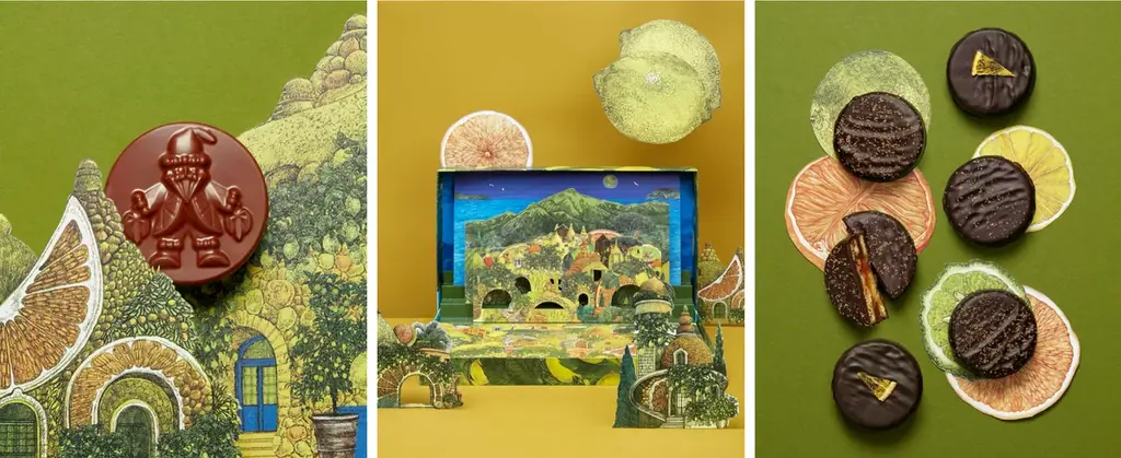 【アラン・デュカス・ショコラ・パリ／アラン・デュカス・ビスキュイ・パリ】ノエルコレクション 2026「LES JARDINS DE PROVENCE（プロヴァンスの庭）」を発表 画像 1