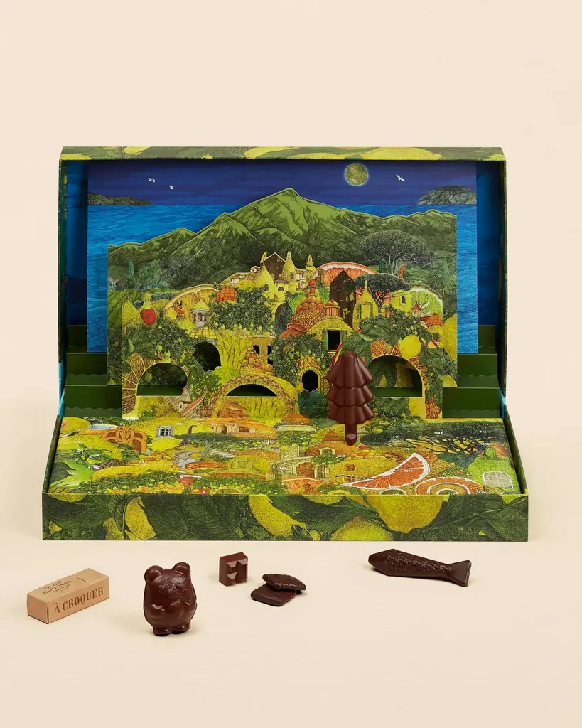 【アラン・デュカス・ショコラ・パリ／アラン・デュカス・ビスキュイ・パリ】ノエルコレクション 2026「LES JARDINS DE PROVENCE（プロヴァンスの庭）」を発表 画像 4