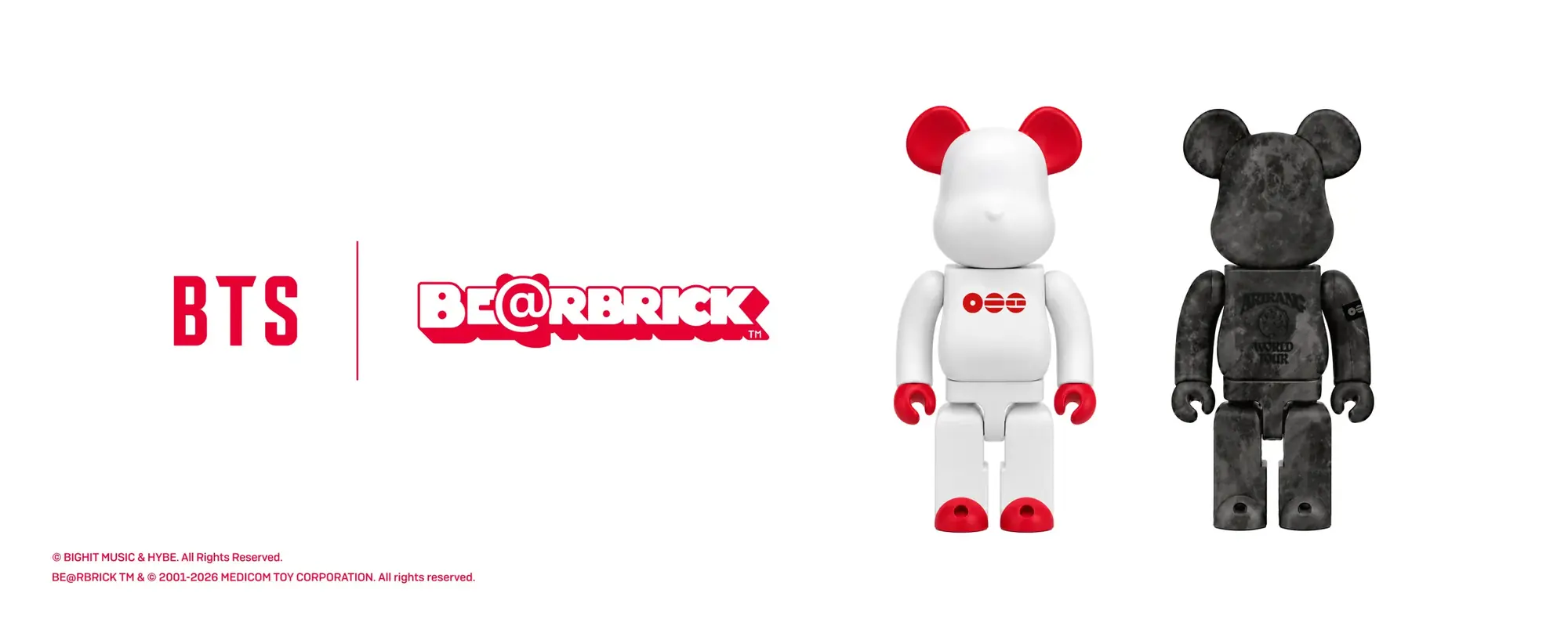 BTS×BE@RBRICK発売決定、10月7日から予約販売｜ベストカレンダー