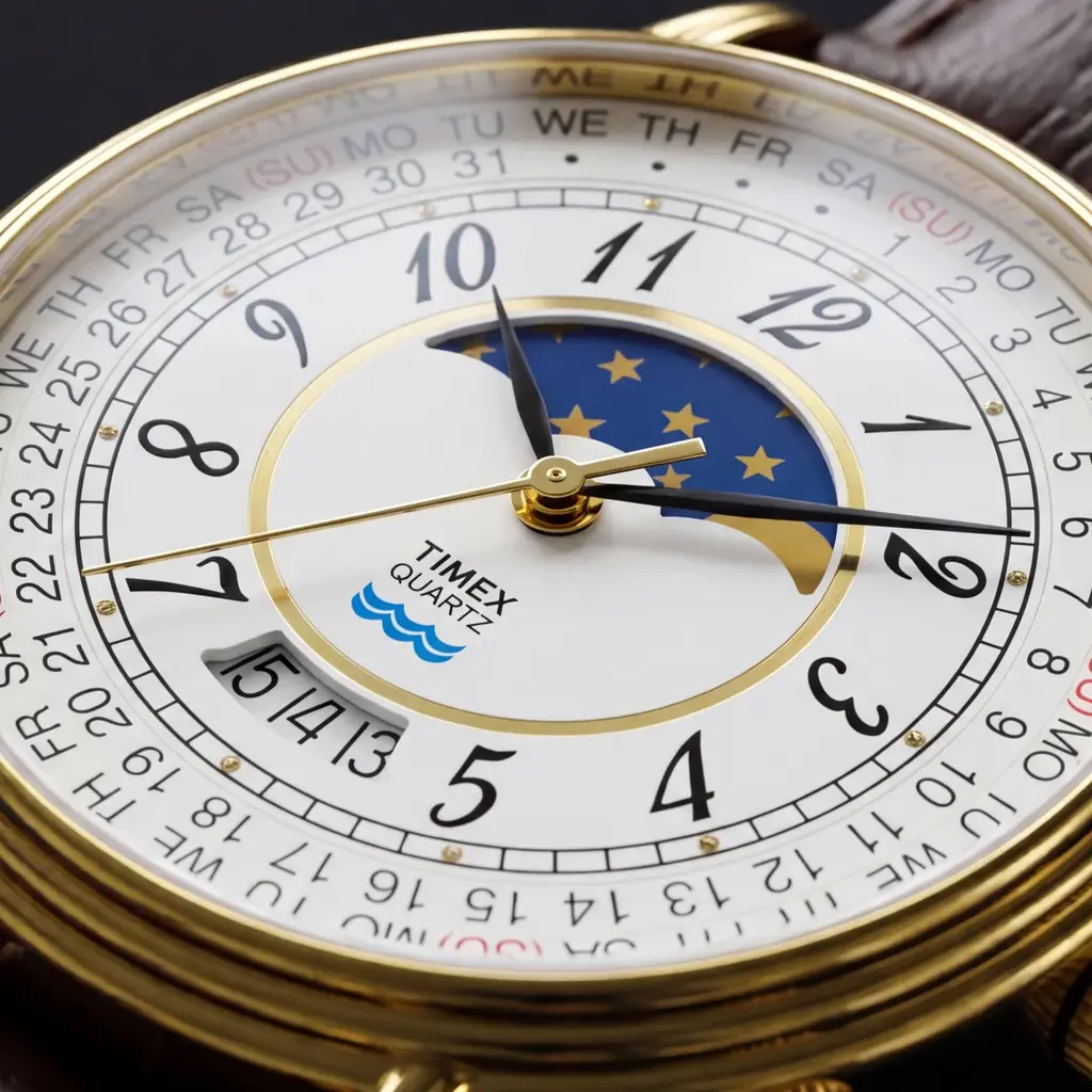 90年代の『TIMEX（タイメックス）』の名作時計を復刻。「1990 Moon Phase & Calendar Dial Reissue（ムーンフェイズ&カレンダー ダイヤル リイシュー）」発売 画像 2