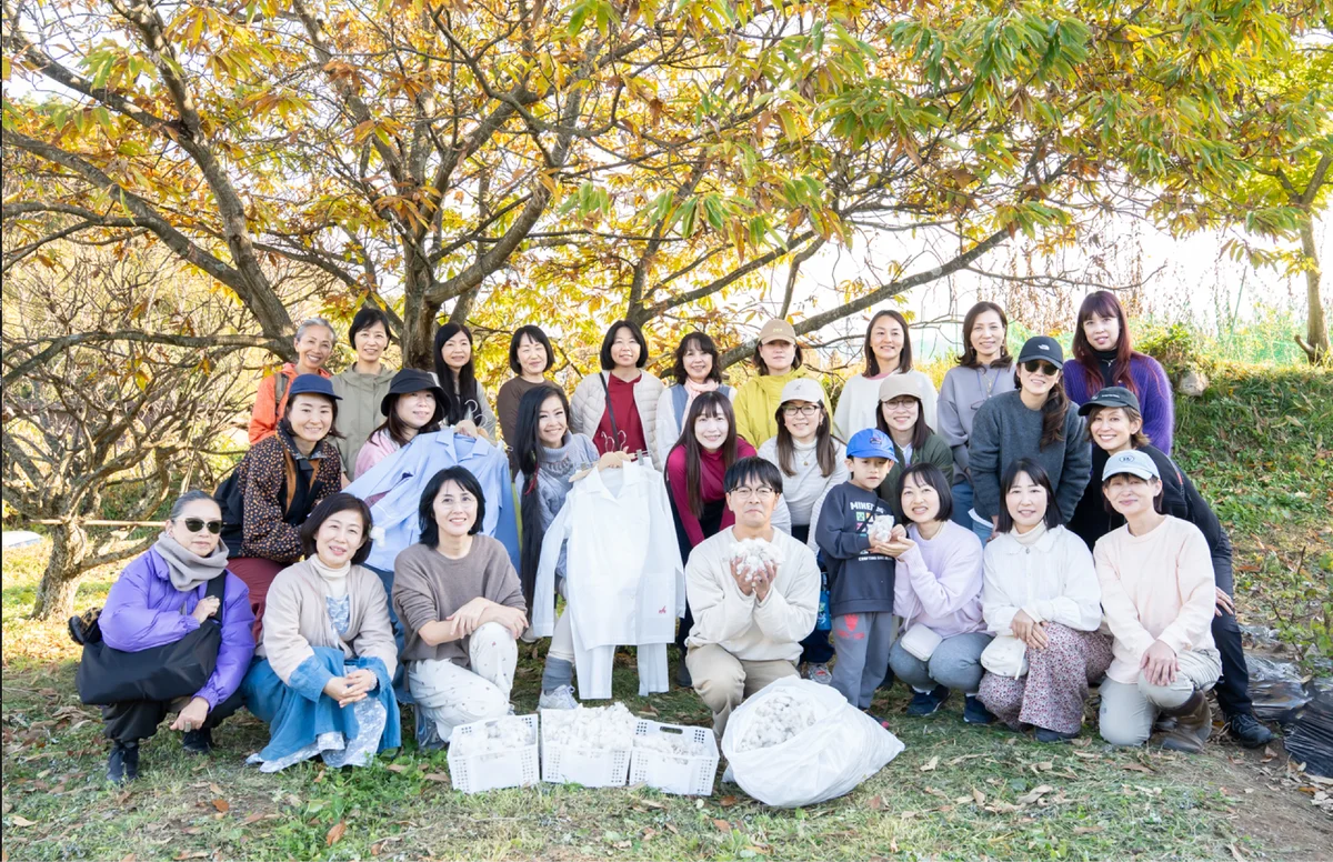 【伊勢丹新宿店 think good に登場】「日本の棚田百景」奥出雲の休耕地で種から育んだ超長綿を使用した特別なクチュールシャツ＆ブラウスが館内直営店で10月7日（水）より限定発売 画像 3