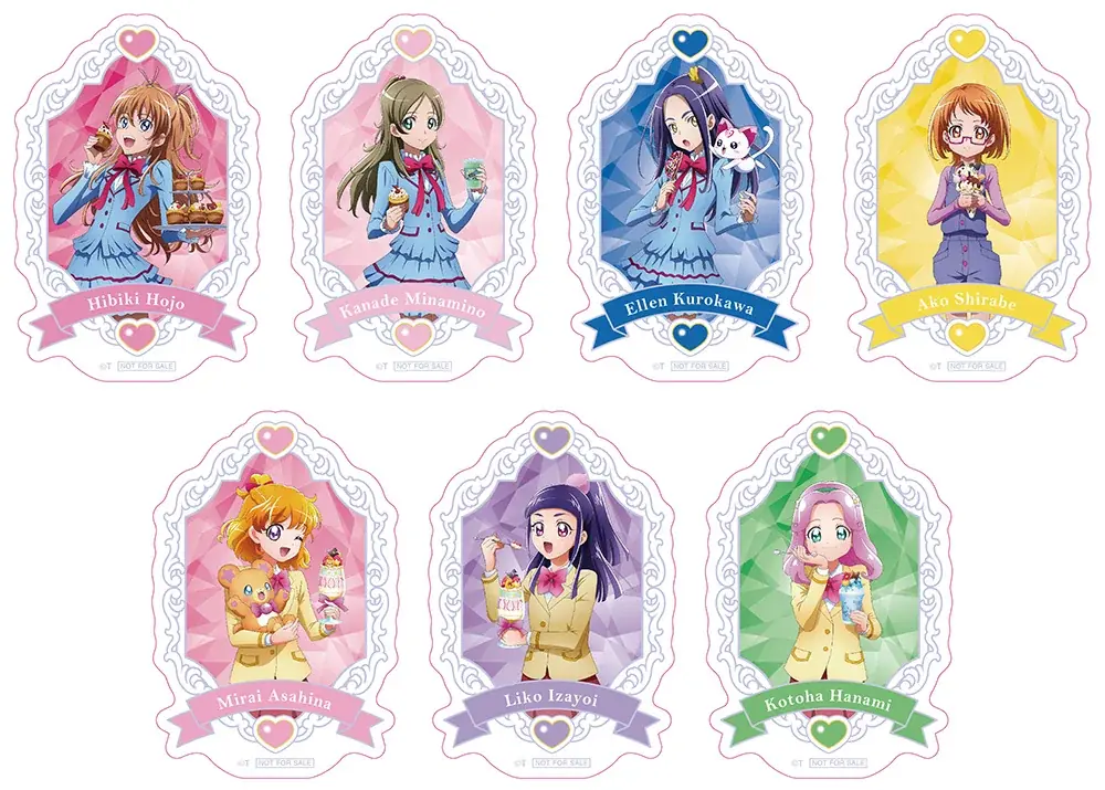 ランチトートや学校備品風ボールペンも！　『スイートプリキュア♪』＆『魔法つかいプリキュア！』の描きおろしイラストを使った商品などが10月10日発売！　アニメイトでは、特典がもらえるフェアを開催 画像 8