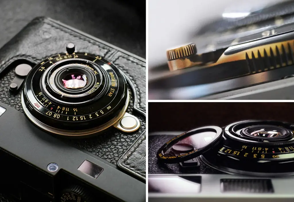 M型カメラを、もっと身軽に。厚さ約9.9mmの真鍮製パンケーキレンズ「Brightin Star 28mm F2.8」発売 画像 6