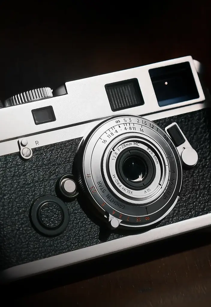 M型カメラを、もっと身軽に。厚さ約9.9mmの真鍮製パンケーキレンズ「Brightin Star 28mm F2.8」発売 画像 8