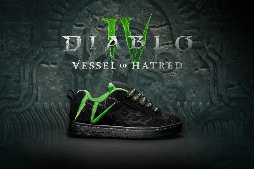 DC Shoes×DIABLO Ⅳ、世界666足限定スニーカー発売