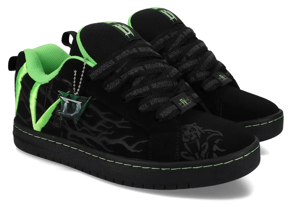 DC Shoes × 「DIABLO Ⅳ」 スペシャルコラボレーション世界666足限定「COURT GRAFFIK DIABLO」が登場！ 画像 2