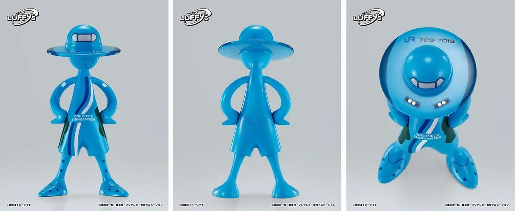 「ONE PIECE × 山陽新幹線」プロジェクトより第1編成「せとうちブルー号」をイメージしたLUFFY’sが登場！ 画像 4