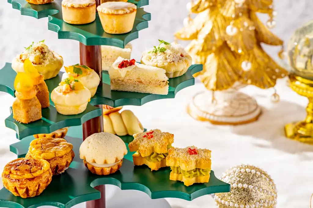 ヒルトン東京、11月13日からクリスマス限定パンアフタヌーンティー