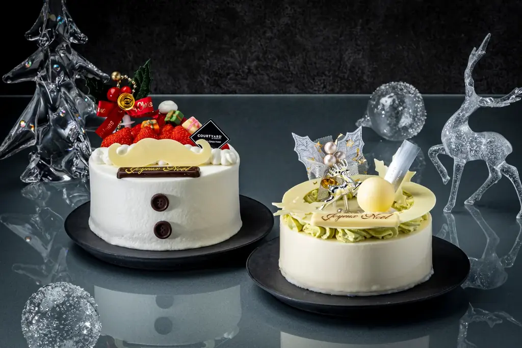 クリスマスケーキ受け渡し