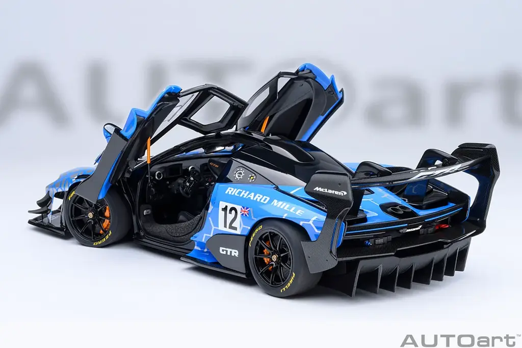 伝説のF1ドライバー「アイルトン・セナ」の名を冠したサーキット専用車『マクラーレン セナ GTR』をAUTOart が1/18スケールでモデル化！ 画像 4