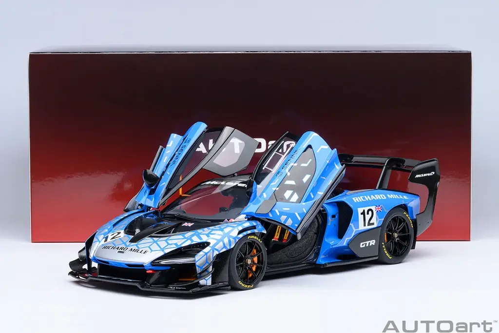 伝説のF1ドライバー「アイルトン・セナ」の名を冠したサーキット専用車『マクラーレン セナ GTR』をAUTOart が1/18スケールでモデル化！ 画像 5