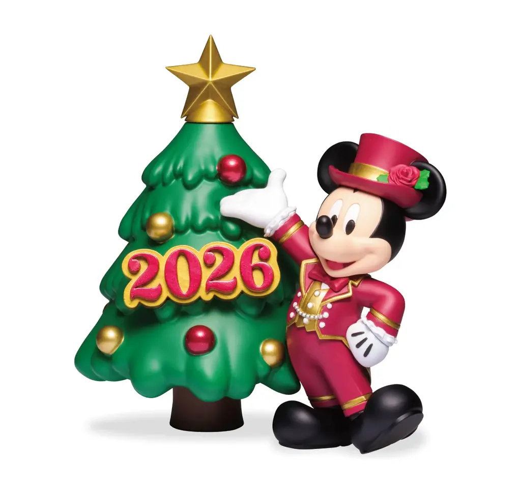 今年のテーマは『Christmas Dress Up』！赤の衣装でドレスアップしたディズニーの仲間たちが大集合♪Happyくじ『DISNEY クリスマスオーナメントくじ2026』 画像 2