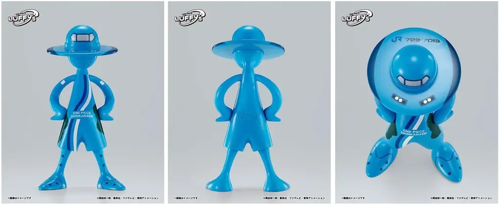 「ONE PIECE × 山陽新幹線」プロジェクトより 第1編成「せとうちブルー号」をイメージした LUFFY’s が登場！ 画像 2