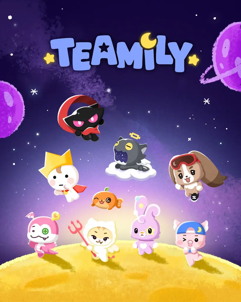 日本発グローバルグループ &TEAMの公式キャラクター「TEAMILY（ティミリー）」誕生！ 画像 1
