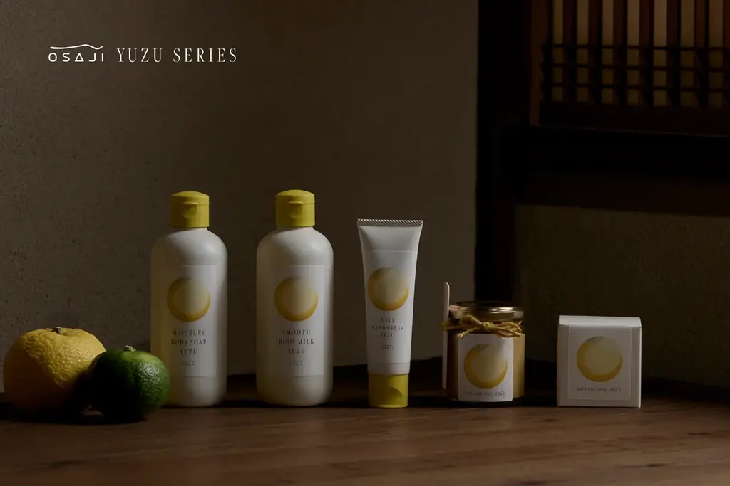 OSAJI（オサジ）、冬至の柚子湯から着想を得たYuzu〈ユズ〉シリーズを2026年12月2日（水）より数量限定発売。 画像 1