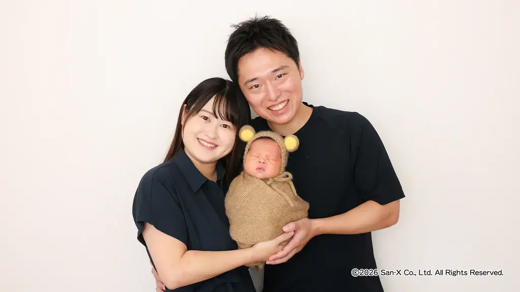 プロカメラマンによる出張撮影サービス・fotowa（フォトワ）と「リラックマ」がコラボ！　ベビーぬいぐるみのプレゼントも♪　新プラン「リラックマと撮るニューボーンフォト」の提供開始 画像 4