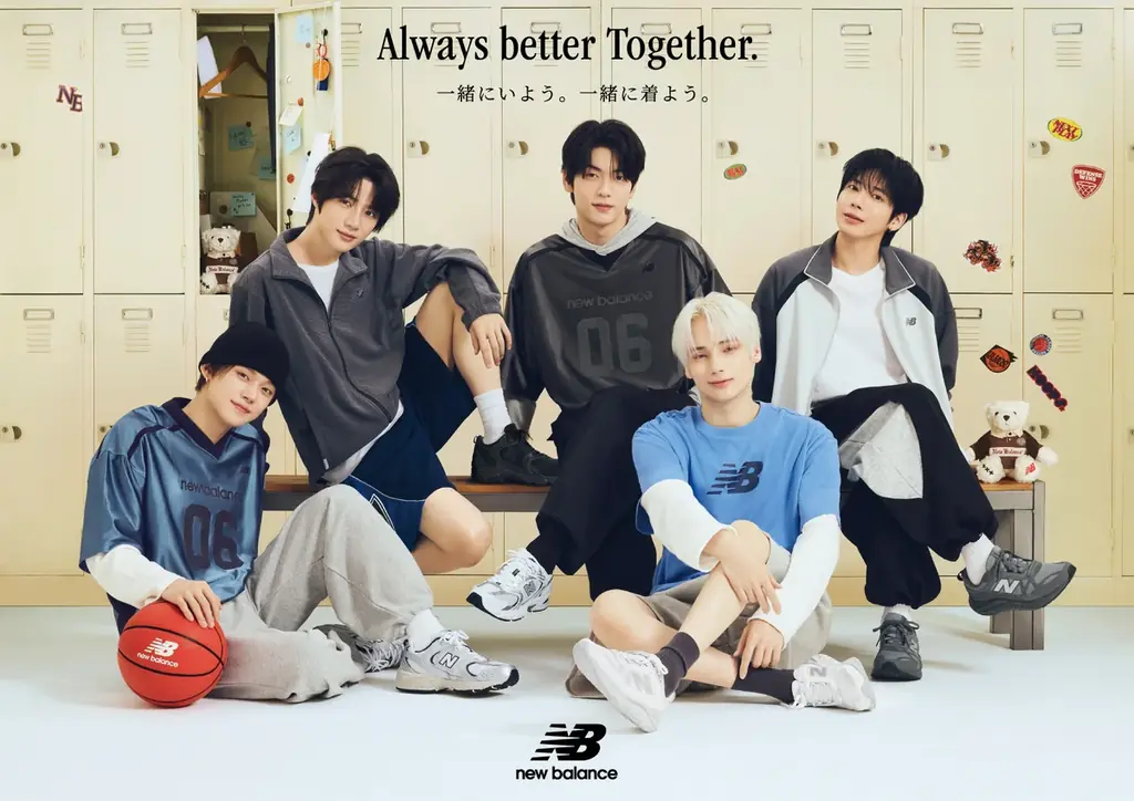 【ABC-MART限定】「TOMORROW X TOGETHER」を2年連続起用！　New Balanceキャンペーン10月8日（木）よりスタート 画像 1