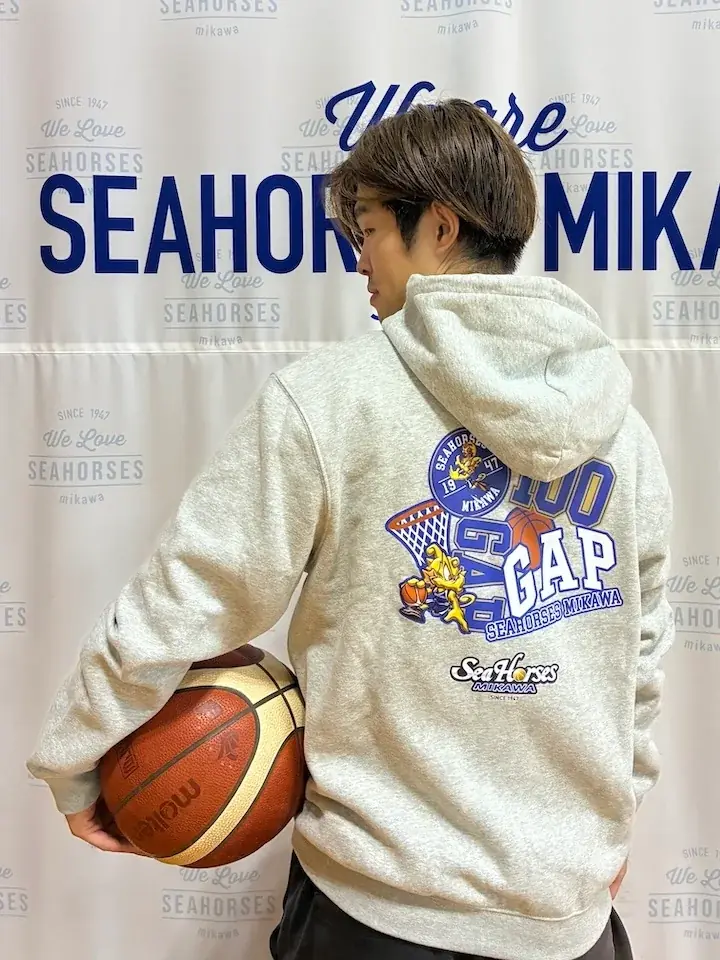 シーホース三河×Gapの夢のコラボが実現。限定アパレルコレクションを10/9(金)より販売 画像 4