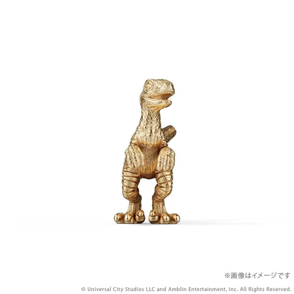 『ジュラシック・ワールド』愛され恐竜「ベビーブルー」が18金で登場！約17mmに、かわいらしさと生命力が輝く 画像 3