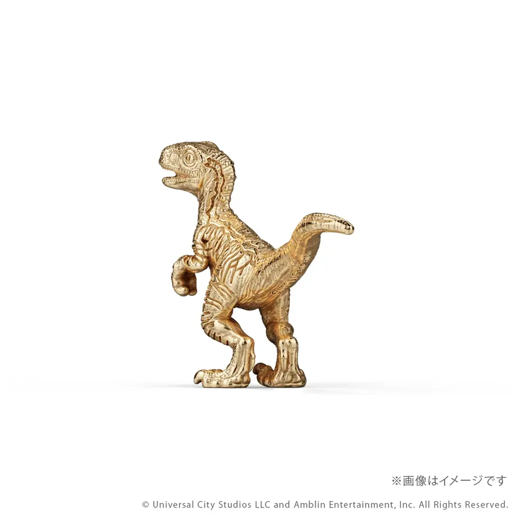 『ジュラシック・ワールド』愛され恐竜「ベビーブルー」が18金で登場！約17mmに、かわいらしさと生命力が輝く 画像 6