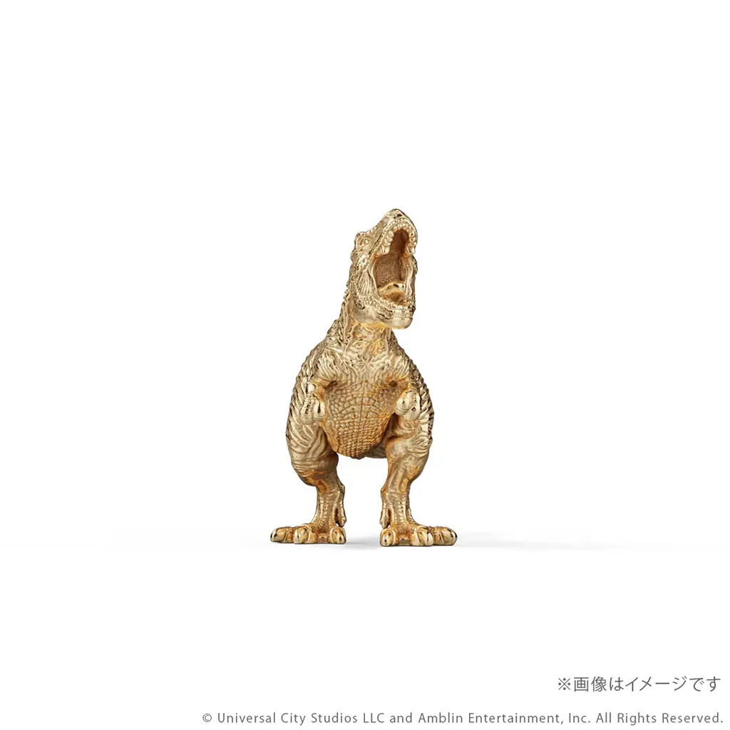 恐竜の王者「T.REX」が18金ミニフィギュアで登場。『ジュラシック・ワールド』の象徴を世界限定50点 画像 4