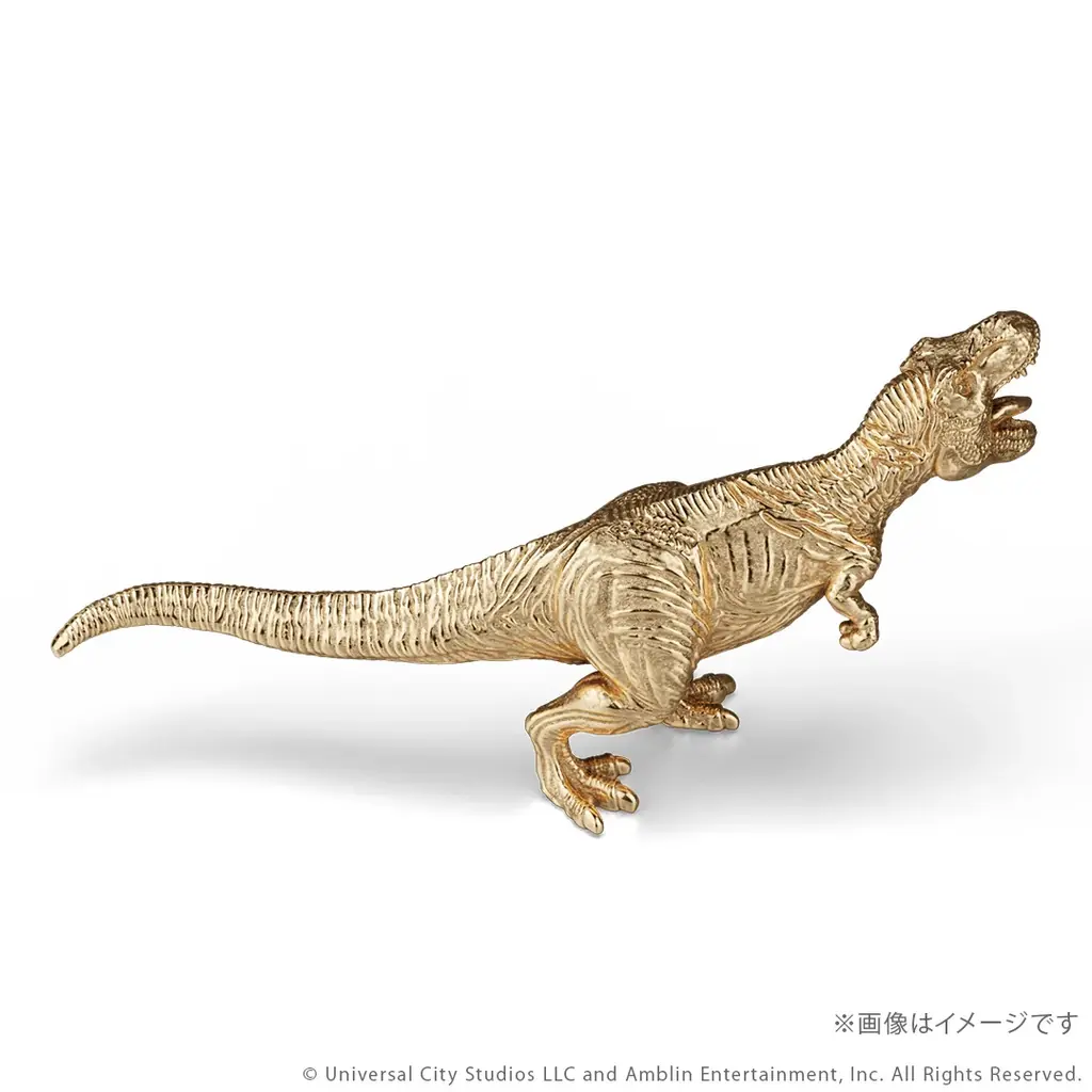 恐竜の王者「T.REX」が18金ミニフィギュアで登場。『ジュラシック・ワールド』の象徴を世界限定50点 画像 5