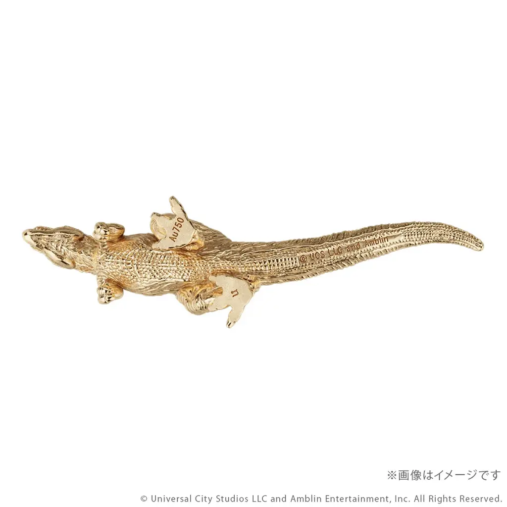 恐竜の王者「T.REX」が18金ミニフィギュアで登場。『ジュラシック・ワールド』の象徴を世界限定50点 画像 8